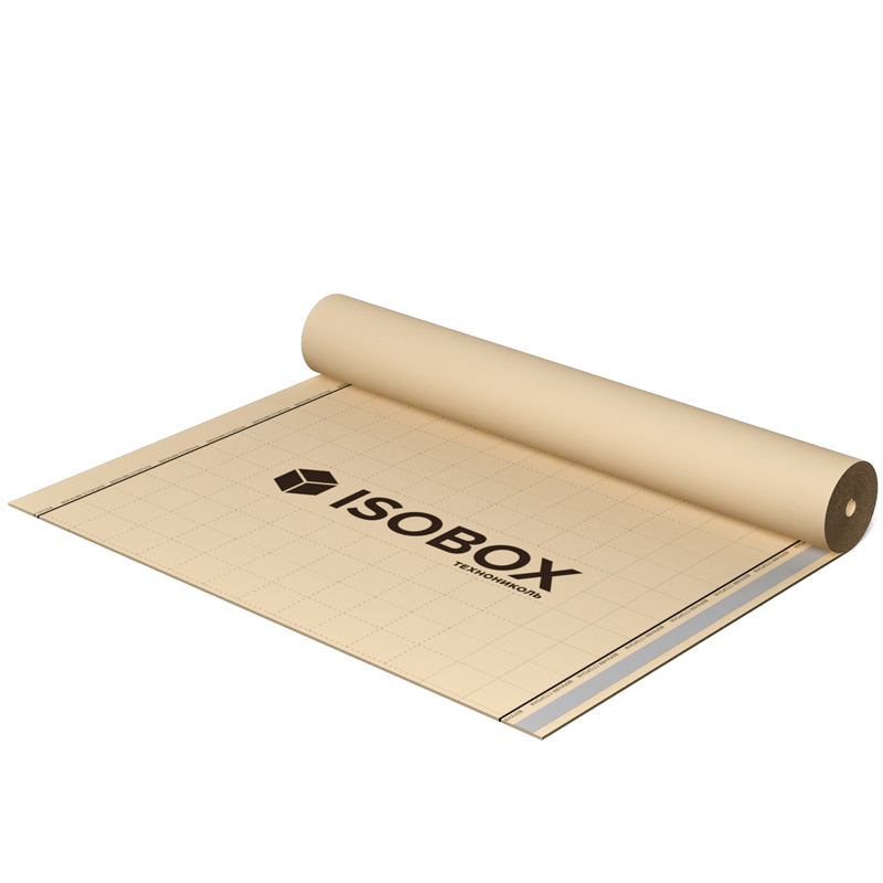Универсальная пароизоляционная пленка ISOBOX D 35 (35м2 в рулоне)
